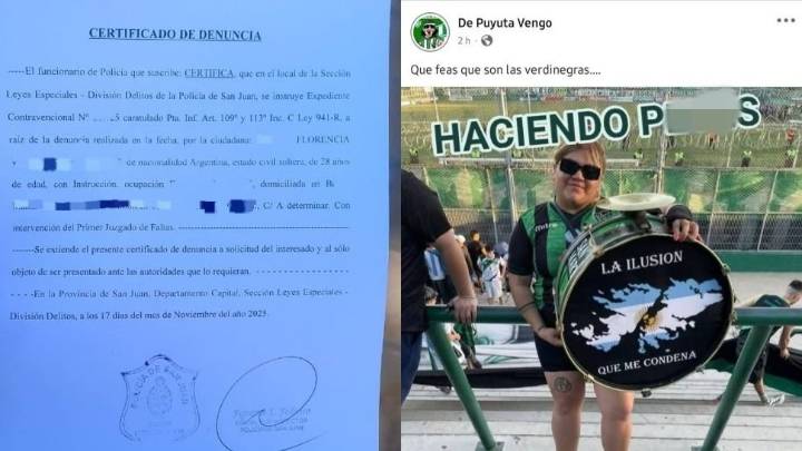 Una hincha de San Martín fue denigrada en un poseto en redes y denunció el caso