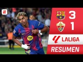 Video, resumen y goles: Barcelona vs. Elche (3