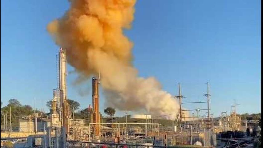 Mississippi officials responding to ammonia leak at plant by Yazoo City, residents asked to evacuate