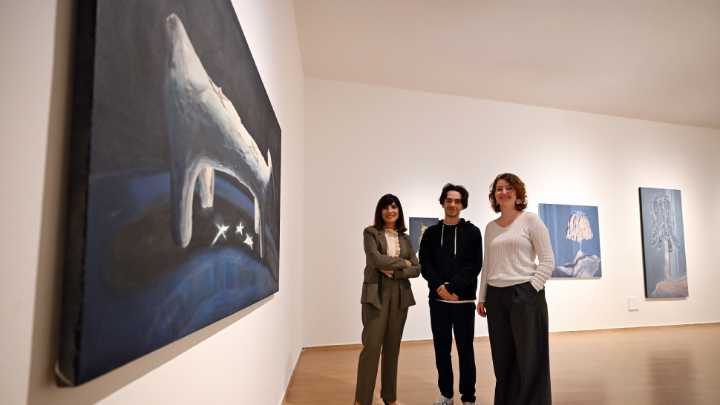 Condes de Gabia acoge 'Pneuma', un proyecto que fusiona pintura, tecnología y experimentación visual