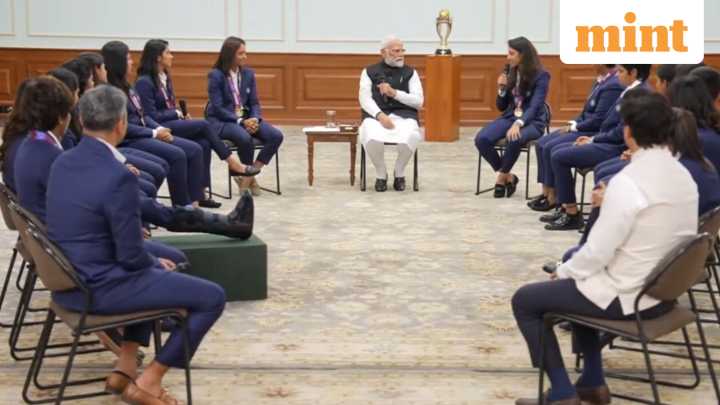 PM Modi ‘delighted’ to meet World Cup-winning Team India—watch video