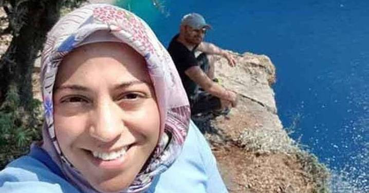 Pregnant wife posed for clifftop selfie with husband moments before 1,000ft fall