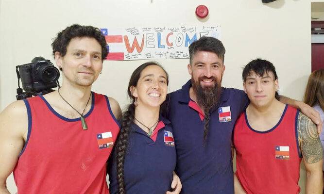 Histórica victoria: magallánicos debutaron derrotando  al campeón mundial en competencia de esquila