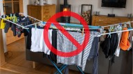 Ni ténder ni soga: el truco japonés para secar la ropa rápido en un día de lluvia