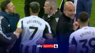 Newcastle 2-1 Manchester City: Pep Guardiola, Eddie Howe and others involved as tempers flare!