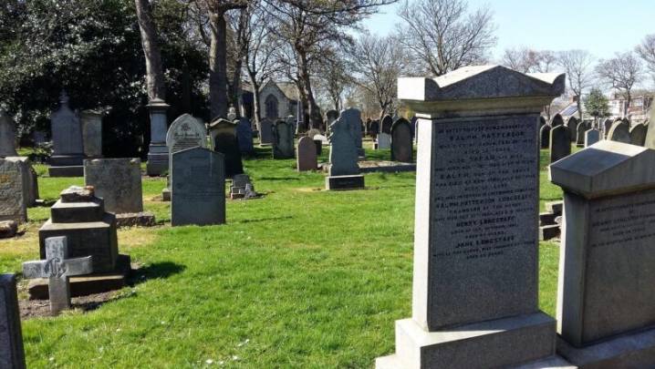 Dual Headstone Eagerly Awaits Death of Spouse