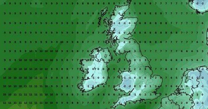 UK weather maps reveal date of brutal -2C cold snap as Britain warned over bitter chill