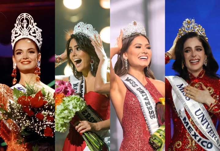 ¿Coincidencia o destino? Todas las Miss Universo mexicanas han sido coronadas vestidas de rojo