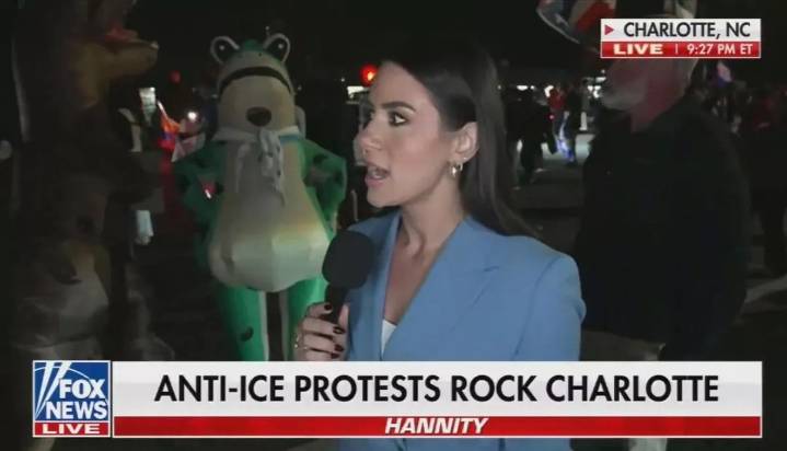 Another Inflatable Frog Costume Mocks Fox News Hysteria