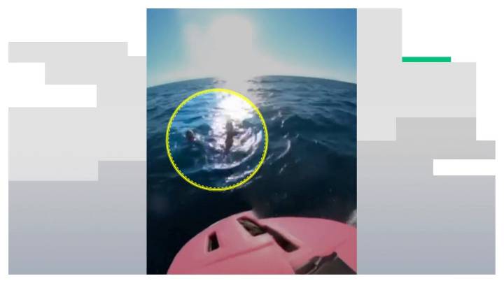 La windsurfista Iset Segura rescata in extremis a un padre y su hija de morir ahogados