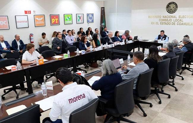 INE Coahuila rinde protesta y arranca trabajos de la elección 2025