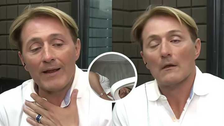 El impactante video del momento en que Daniel Gómez Rinaldi se descompensó en vivo