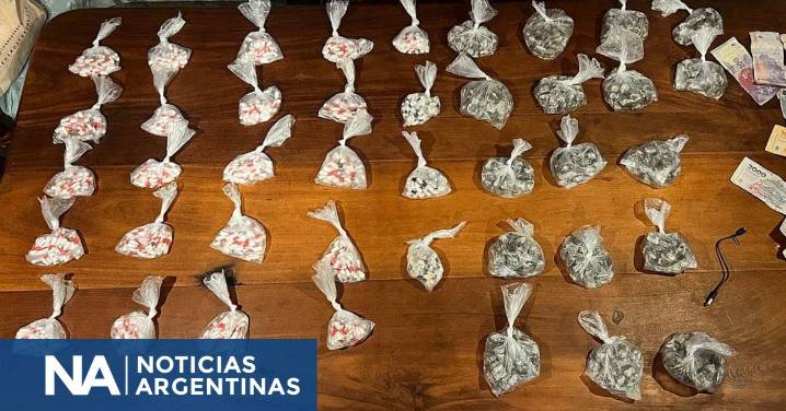 Secuestraron más de 1.200 dosis de droga en el barrio 1