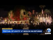 Popular SoCal "Festival of Lights" returns to delight thousands for the holidays