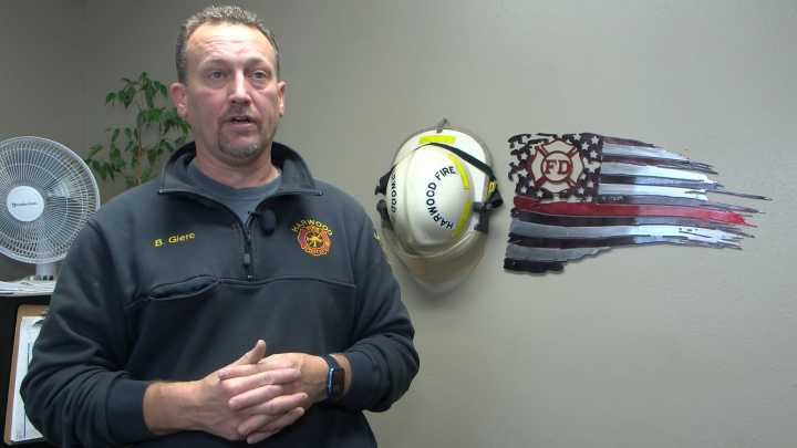 Volunteer firefighter shares story of close call on I-29 to get drivers to slow down during storms