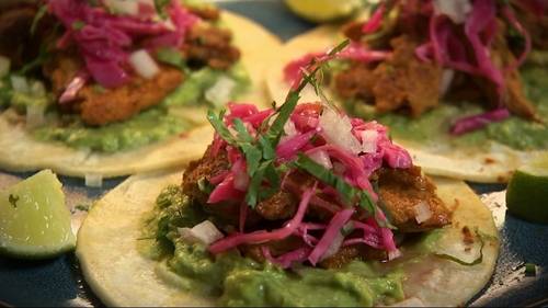 Gather Food Hall showcasing global flavors from emerging chefs