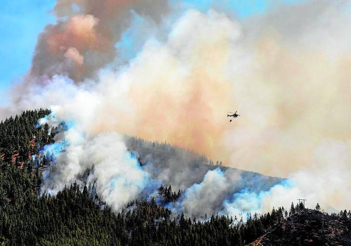 Piden dos años y nueve meses de cárcel para el presunto autor del gran incendio de Artenara de 2019