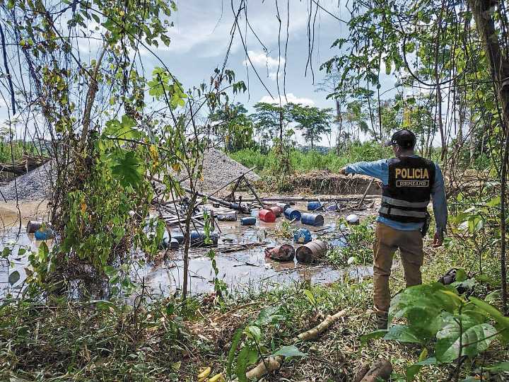 Los Choneros estarían detrás del avance de la minería ilegal en Piura