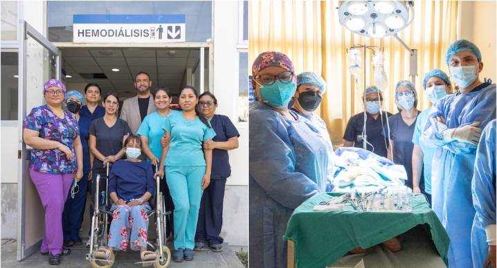 Ica: realizan las primeras implantaciones de catéteres para diálisis peritoneal