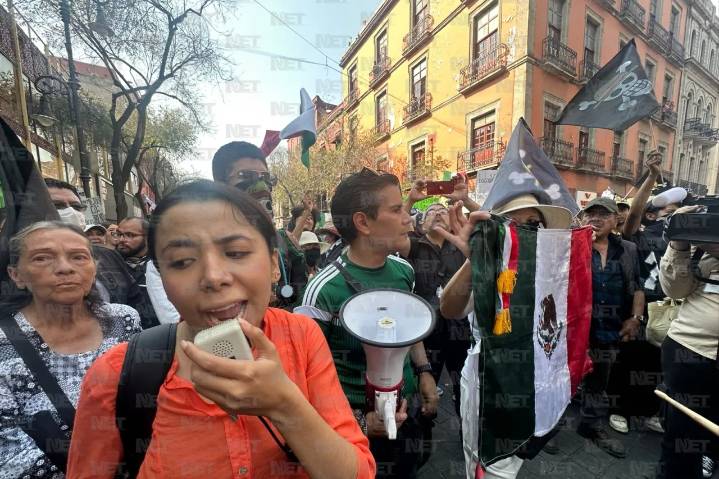Aparece la marcha de la Generación Z en protesta hacia el Zócalo