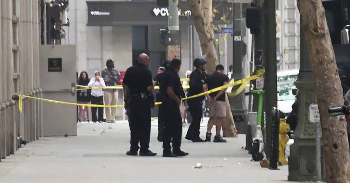 Gunfire reported from downtown L.A. apartment high-rise leads to SWAT standoff