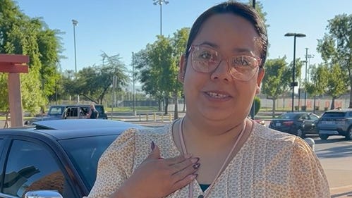 Prop 50 voter in Cathedral City