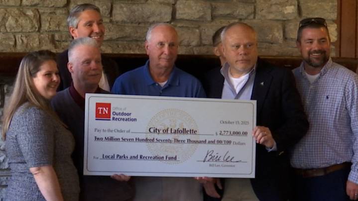 'Quality of life improvements': Recreation project funding awarded to East TN communities