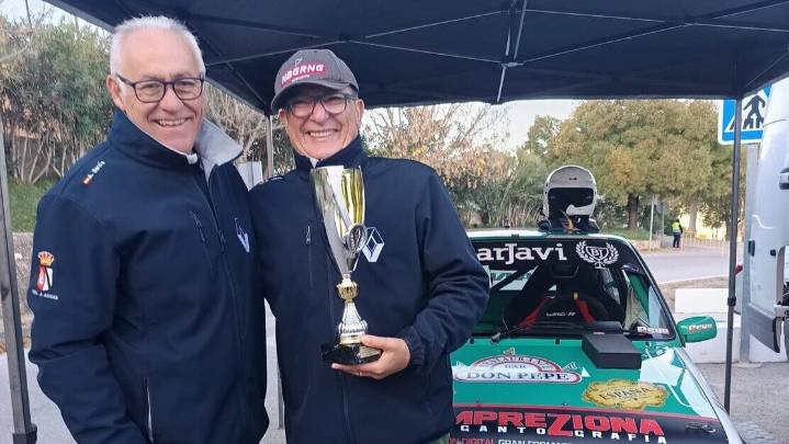 Amador Jaén, campeón del Trofeo de Históricos del Campeonato de Andalucía de Montaña