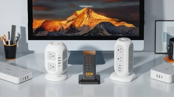 These TESSAN towers and power strips are the Power Rangers of multiplugs and they can be yours for 23% off this Black Friday
