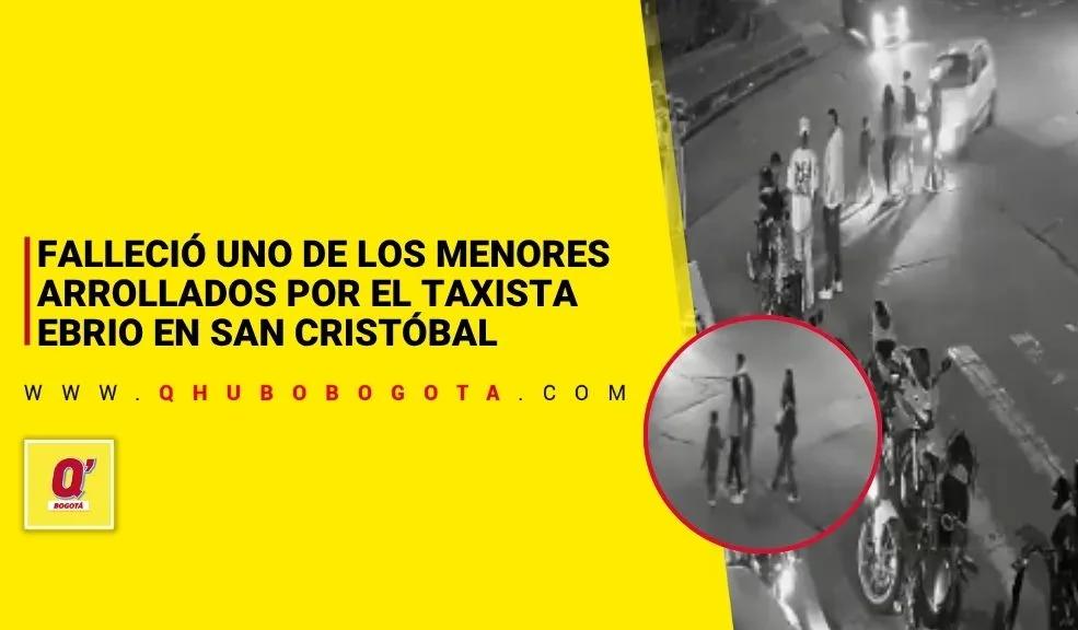 Falleció uno de los menores arrollados por el taxista ebrio en San Cristóbal
