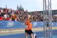 Newcomer Garrett Faught makes it five in a row for Crater boys cross country