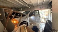 Driver crashes into Beaumont home after apparent medical emergency