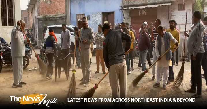 Cleanliness drive launched in Ayodhya ahead of Shri Ram Janmabhoomi Temple flag hoisting ceremony