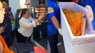 VIDEO: Una mujer “resucita” en su ataúd justo antes de ser incinerada en Tailandia