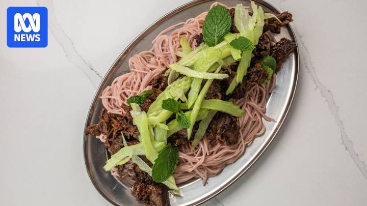 Fuss-free sticky beef and noodles for busy weeknights