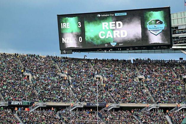 Wrong lyrics, long queues and not enough Guinness:  Rugby’s American dream needs to learn from Soldier Field farce