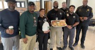 Milwaukee sheriff's deputies pack 150 Thanksgiving meal kits for families in need