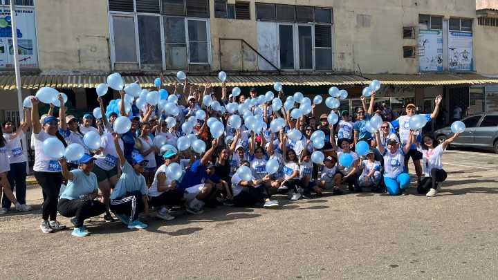 Realizan VI edición de la caminata “Muévete Contra la Diabetes”