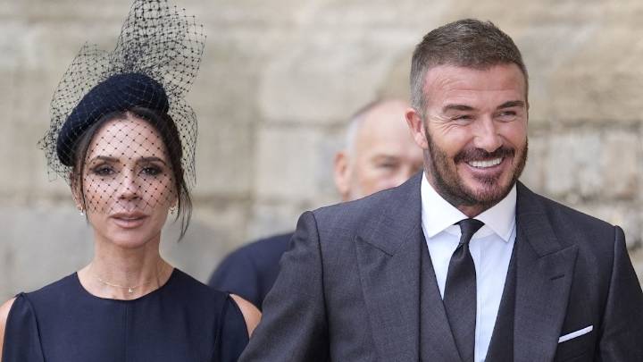 David and Victoria Beckham's intimate family celebration to mark knighthood