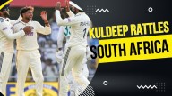 India vs South Africa 2nd Test Day 1: Kuldeep, Bumrah Turn the Tide, South Africa Collapse to 247/6