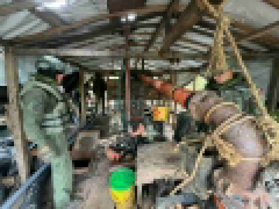 Desmantelan campamento dedicado a la extracción ilegal de oro en Bolívar