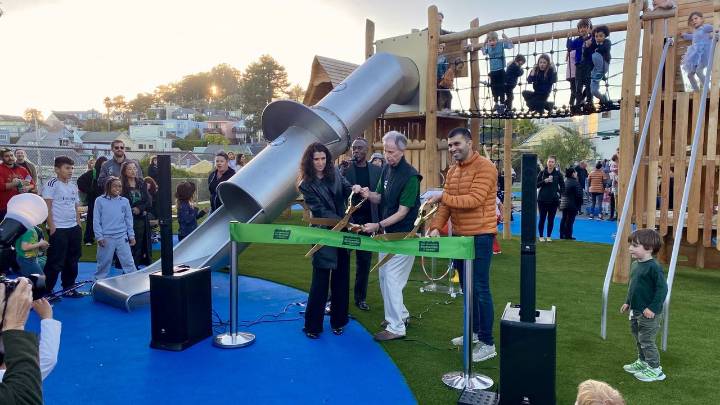 San Francisco has a remodeled playground in Bernal Heights