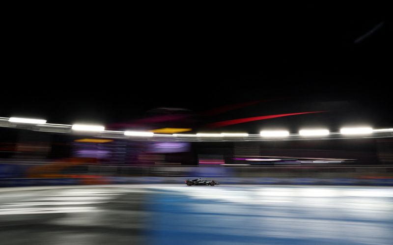 Motor racing-Russell fastest in final Las Vegas GP practice