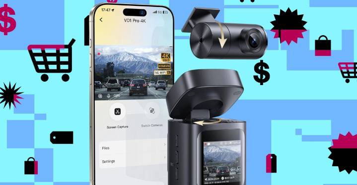 Baseus’ solar-powered dash cam is down to its best price yet