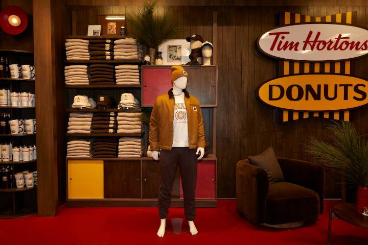 Inside Tim Hortons’s new retail pop-up at the Eaton Centre