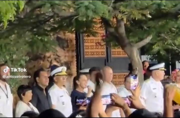 Protestas y consignas contra Sheinbaum marcan inauguración del Tren Interoceánico durante su gira por Juchitán