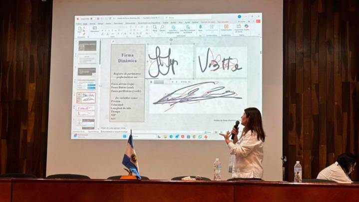 La Policía expuso innovador método de análisis de firmas en un congreso internacional