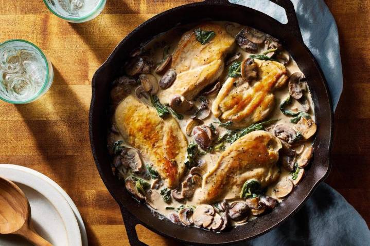 EatingWell: Delicious skillet chicken dinner is perfect for a busy weeknight
