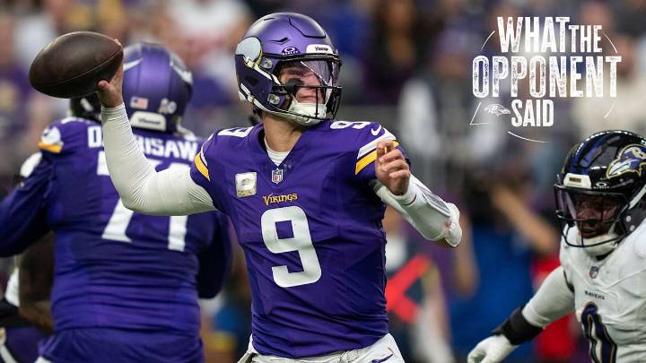 J.J. McCarthy Says Ravens' Defense 'Threw the Kitchen Sink' at Vikings