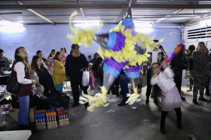 Arranca Jael Argüelles posadas navideñas en Anapra